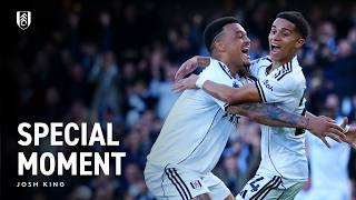 Josh Kings First Premier League Goal Fulham 3-1 Burnley Post-Match Interview