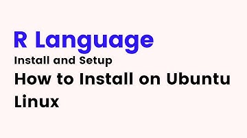 Ubtuntu - How to Install R language in Ubuntu Linux