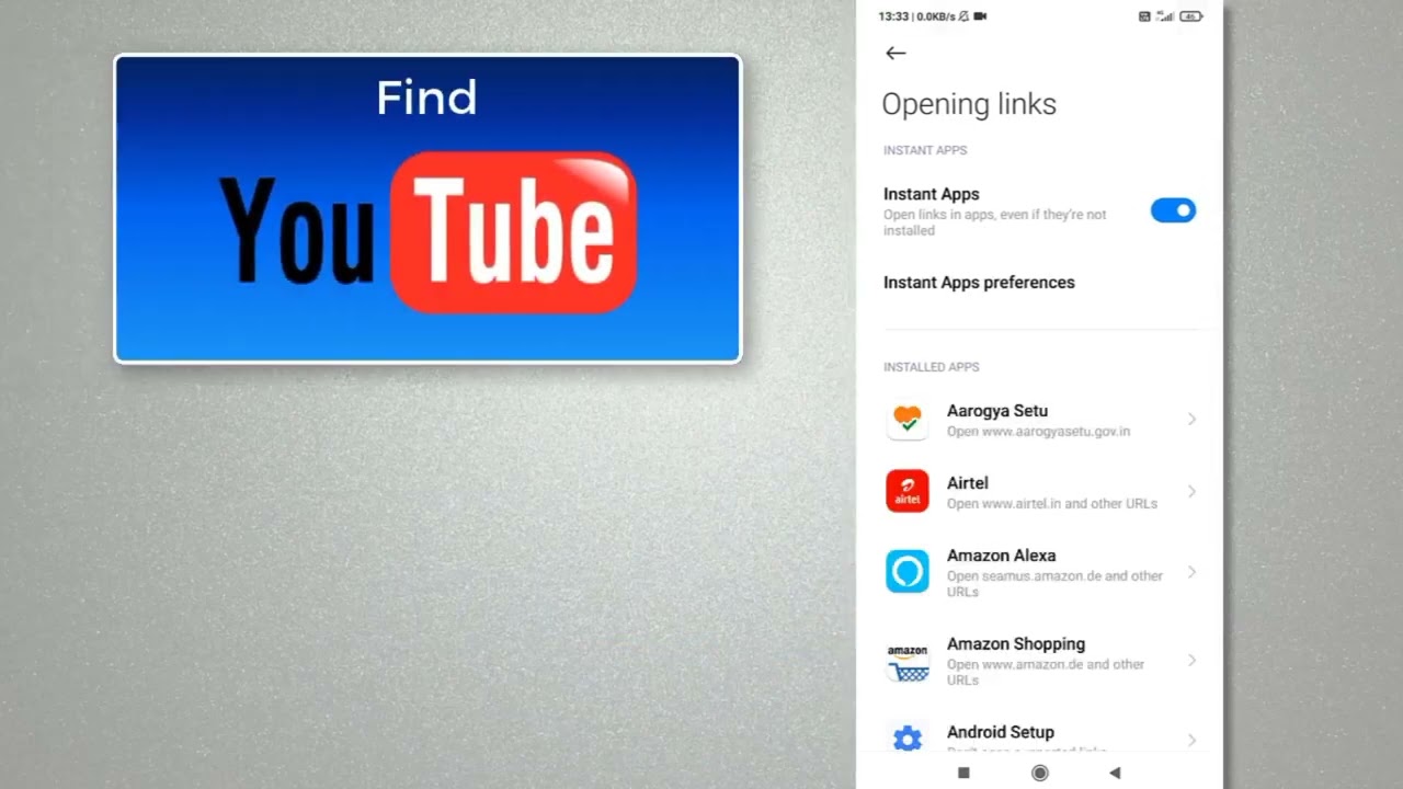 how to open YouTube in Chrome app, Not in yotube app. redmi