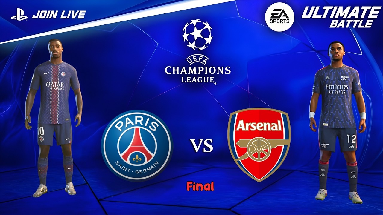 FC 26 - Arsenal vs PSG | UEFA Champions League 2026 Final | Full