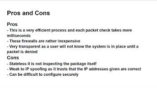 Firewall Presentation