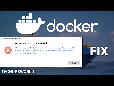 Docker Installation Bios Issue Fix | docker tutorial | complete beginners