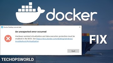 Docker Installation Bios Issue Fix | docker tutorial | complete beginners