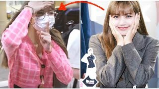 BLACKPINK Lisa's Attempts At Hiding Her Exposed Forehed Made BLINK's Soft screenshot 5