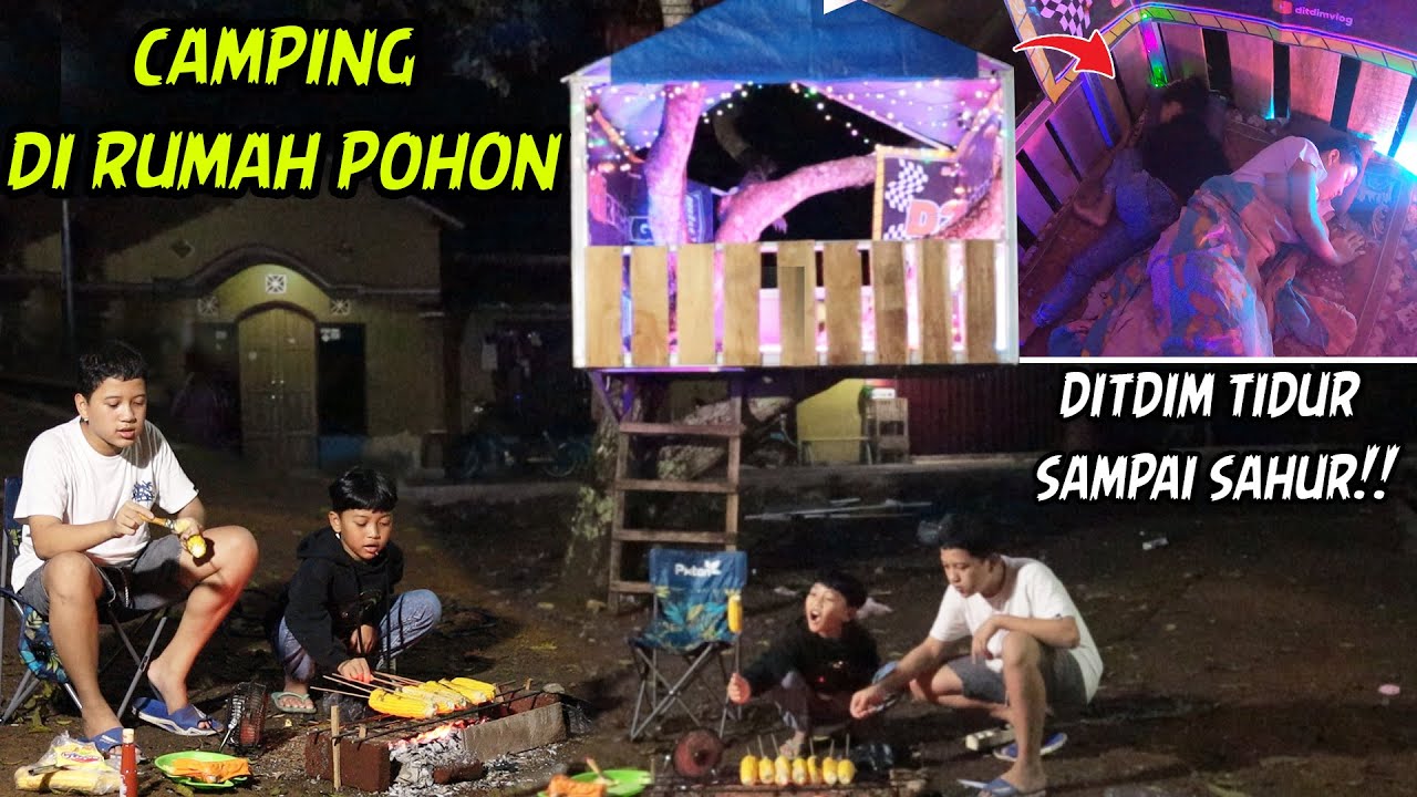 DITDIM CAMPING DIRUMAH POHON