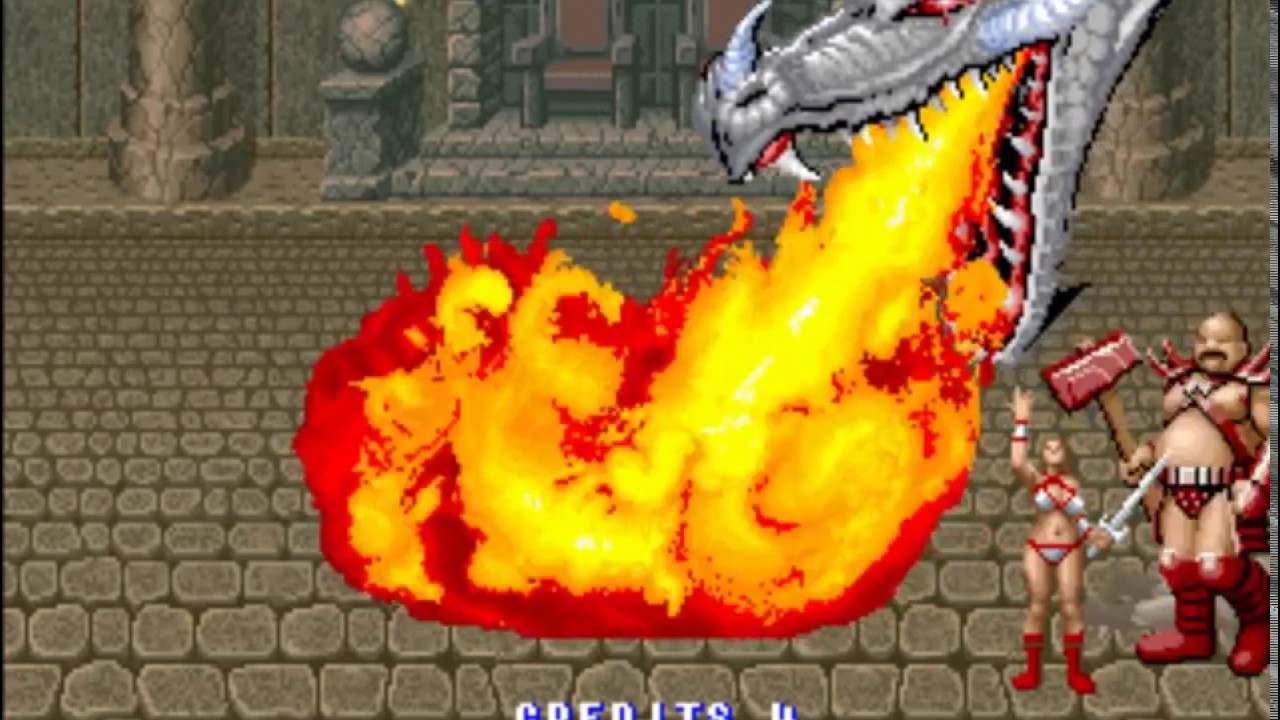 Arcade Longplay Golden Axe Tyris Flare YouTube