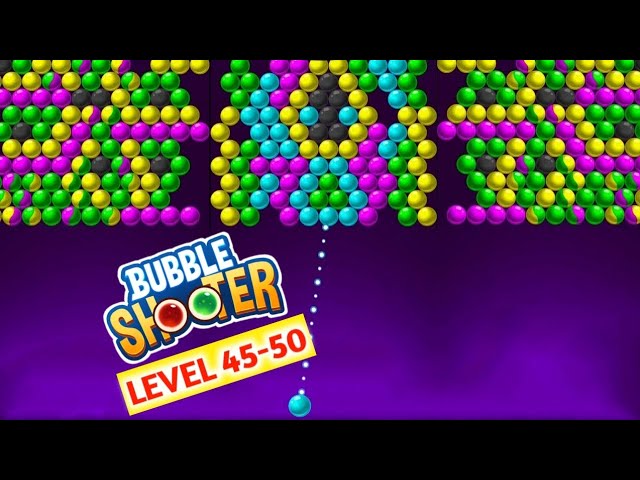 Bubble Shooter Rainbow Level 131 - 140 ✨ ( Free Bubble Shooter Games ) 🥽  @GamePointPK 