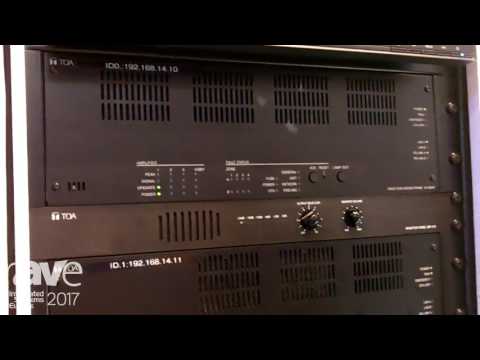 ISE 2017: TOA Electronics Shows VX-3000 Voice Evacuation System