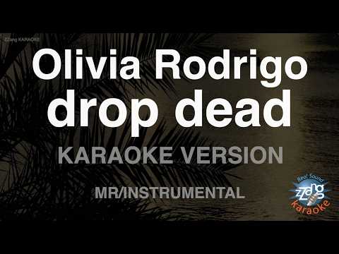 Olivia Rodrigo - <strong>drop</strong> dead (Instrumental) (Karaoke Version)