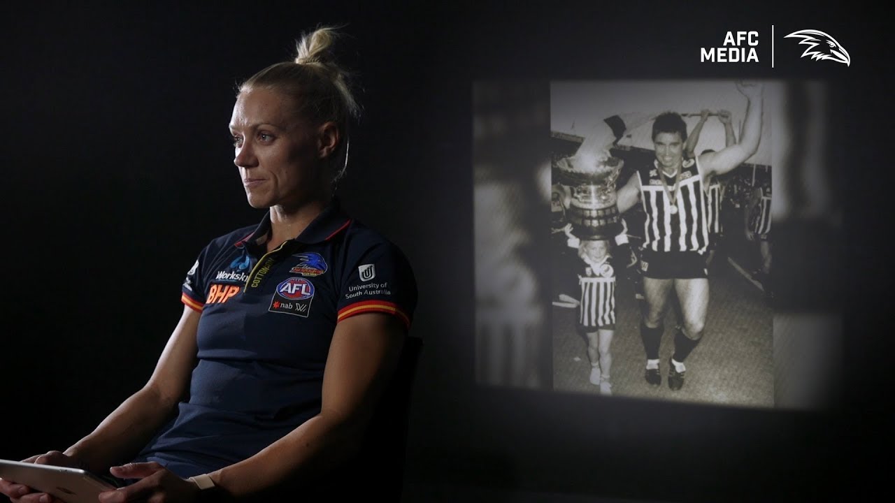 AFLW MEMORIES ERIN PHILLIPS afc loan