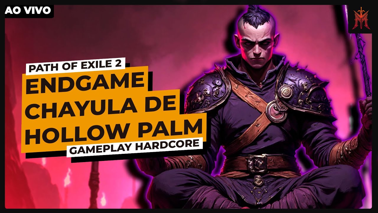 Ao Vivo - Path of Exile 2 - Build do Chayula TA SAINDO! Mapas Endgame