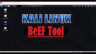 Installation and use of BeEF tool in Kali Linux (Tutorial) - Kali Linux Hacking Operating System