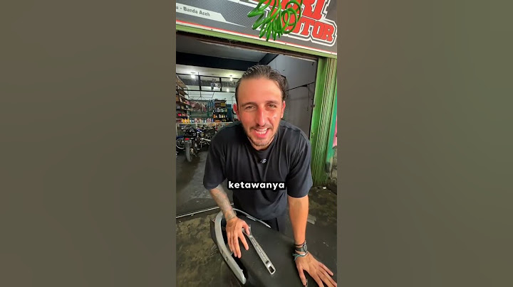 Pertama kali modifin motor ojol yang juga merupakan korban tsunami aceh 😭 #SLEBEWTrip2025