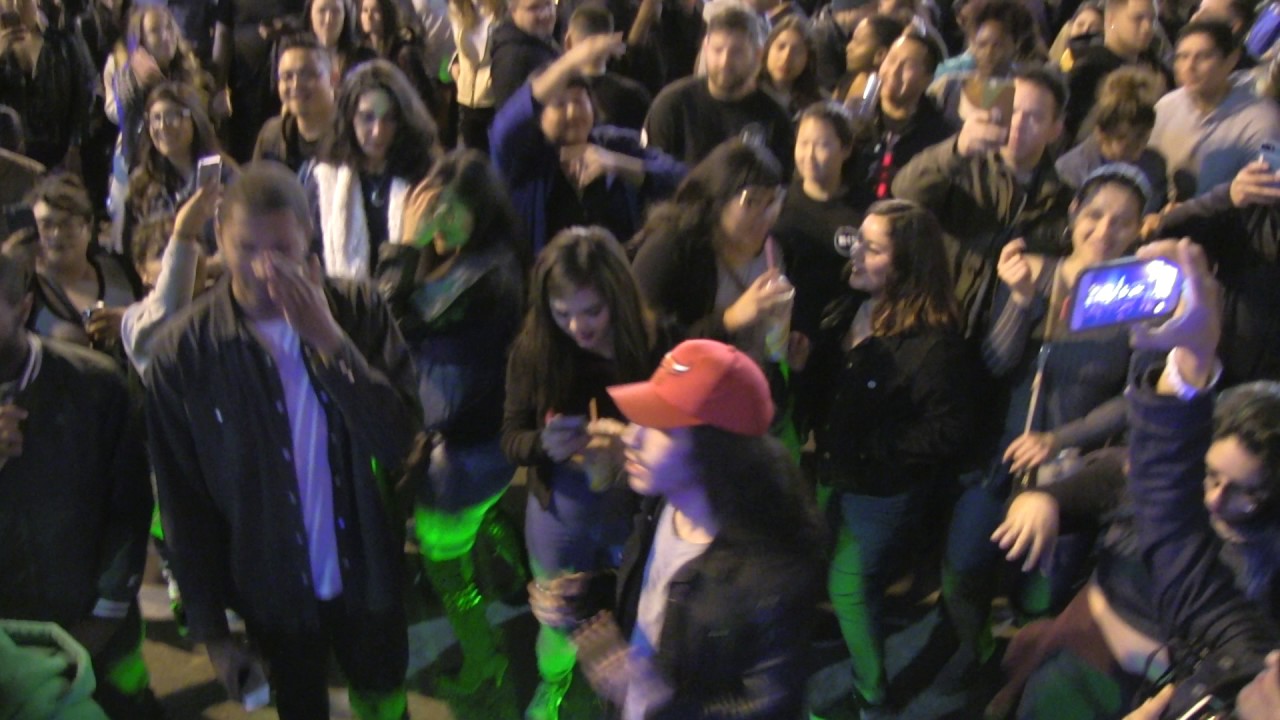 VENESSAMICHAELS - DTLA WANNA PARTY @ NIGHT OUT ON BROADWAY LA - 1.28.2017