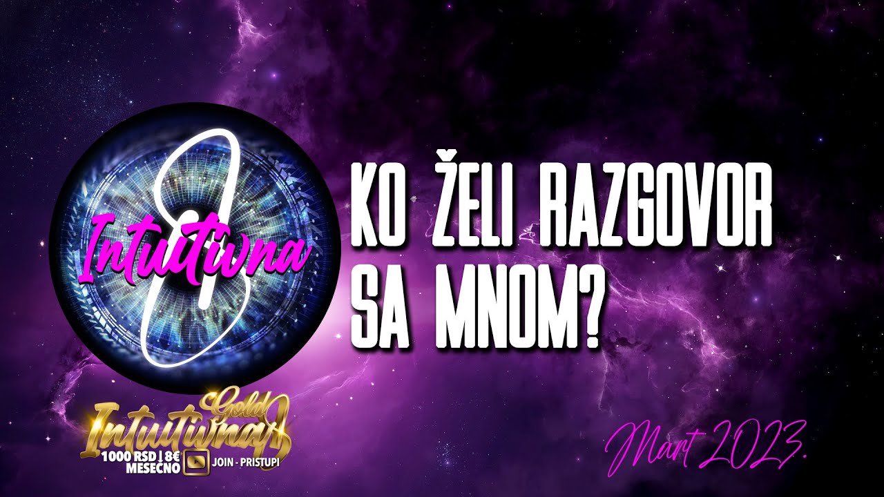 📞KO ŽELI RAZGOVOR SA MNOM?📞 Tarot citanje 🔮 Grupno otvaranje @Intuitivna8 ​