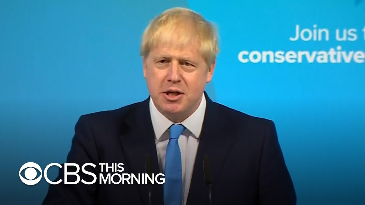 Boris Johnson named UK's new Prime Minister - YouTube