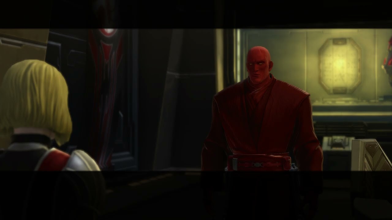 SWTOR Sith Marauder Library of Nul ending
