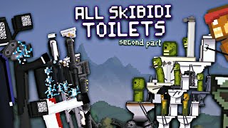 😱 ALL SKIBIDI TOILETS THAT I FOUND in Melon Playground the Second Part (LINK IN THE DESCRIPTION) screenshot 1