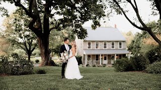 Jake and Elysa's beautiful wedding at the Farms at Eagles Ridge in Lancaster, PA