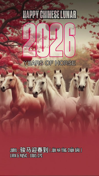 (cuplikan) Lagu imlek 2026 ( Chinese Lunar)