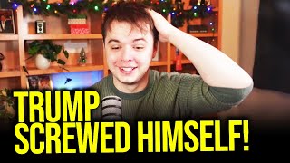 Trump just took the funniest LOSS EVER!!