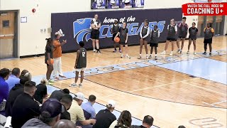 🏀 Texas head coach Vic Schaefer teaches this Mirror drill, emphasizing the importance of turnin...