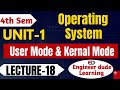 User Mode vs Kernel Mode | Operating System Unit 1 Lecture 18 @Engineerdude-g6m