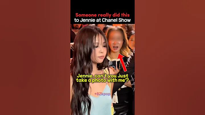 Jennie Handles a Rude Fan Like JENNIE at Chanel Show #blackpink #kpop #kpopidol #kpopedit #shorts