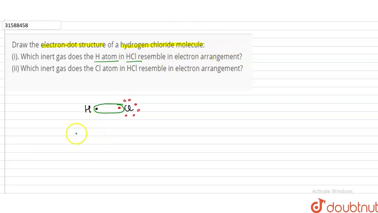 Electron Dot Diagram For Hydrogen Chloride Diagram Media