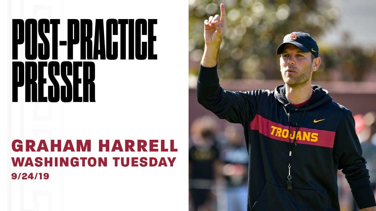 USC Football - 2019 Washington Tuesday: Graham Harrell