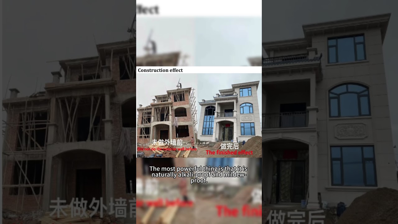 Imitation stone paint