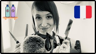 ASMR Français: Relaxing Haircut in French Part 2 [Whispered]