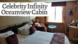 Celebrity Infinity Ocean View Cabin 2101 Tour