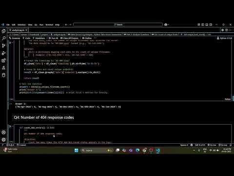 Web Server Log Analysis Python| Analyzing Calgary HTTP Web Logs
