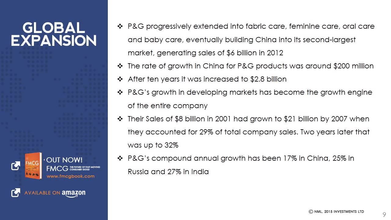 P&G - History, Evolution, Present and the Future