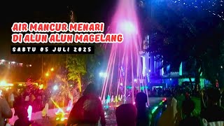 Dancing Fountain at Magelang Square || Magelang Fair 2025 at Magelang Square