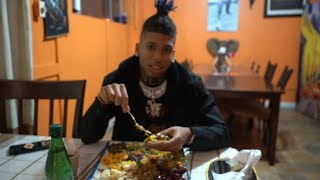 Tasting Ethiopian Food With NLE Choppa