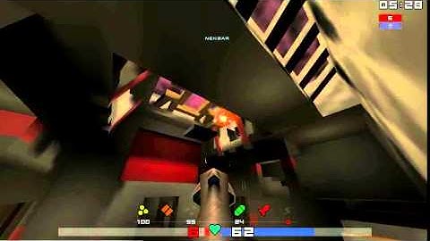 Quake 1/QuakeWorld: Dev vs Nekbar - dm2 - New Test