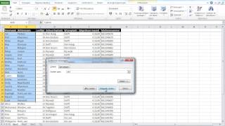 Excel 2010 - Lijst Gebruiken