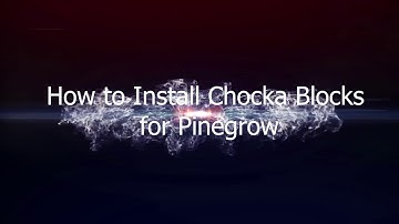 How to Install Chocka Blocks Pinegrow Plugin (w/audio)