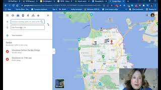 Finding driving directions in Google Maps