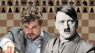 CHESS | Adolf Hitler [1945] vs Magnus Carlsen [2835] in History | CHESS_cat