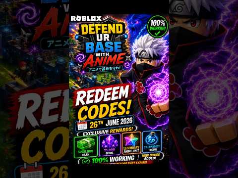 Roblox Defend Ur Base with Anime Codes