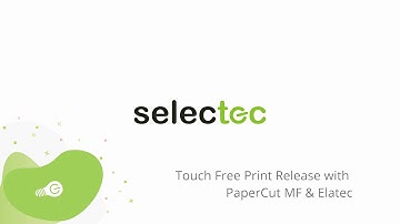 Touch-free Print Release Project for PaperCut using Elatec technology