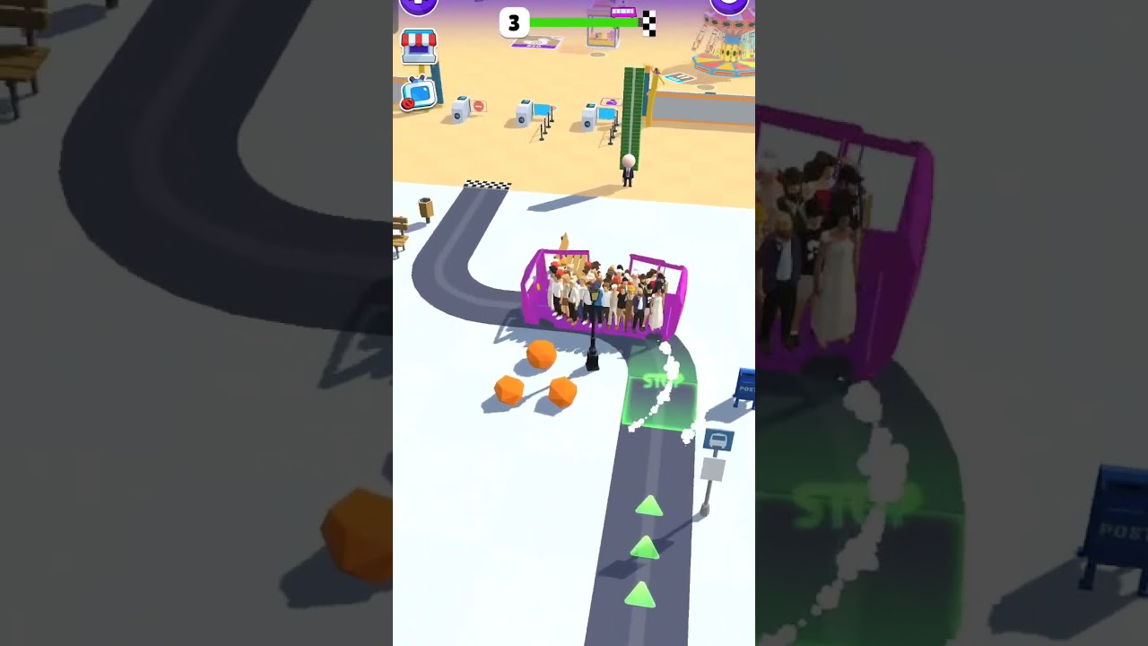 Bus Arrival Game play video watch end 🔚 