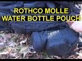 Rothco Molle Water Bottle Pouch Real World Use