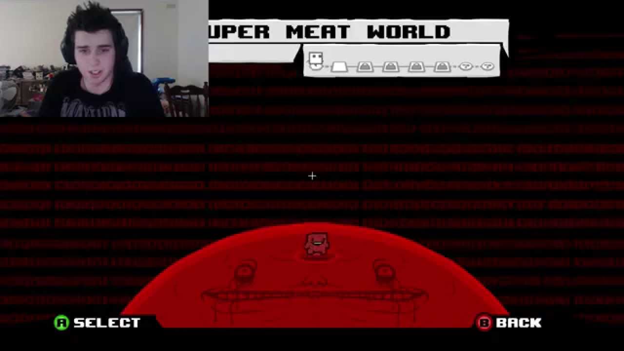 THE RAGE BEGINS - Super Meat Boy FACECAM! (Funny Rage Moments) - YouTube
