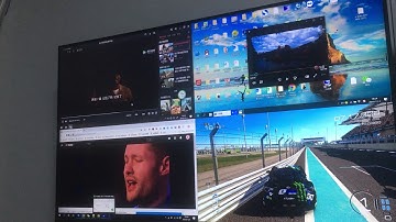 4K HD switcher with KVM and quadviewer function