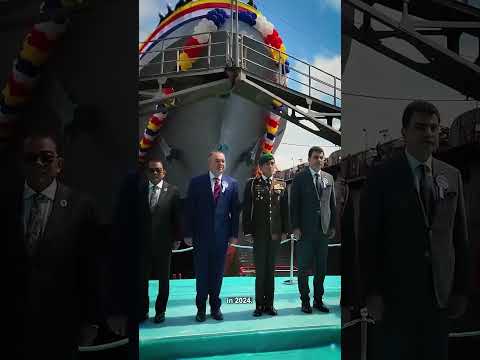 Türkiye launches first Malaysian corvette