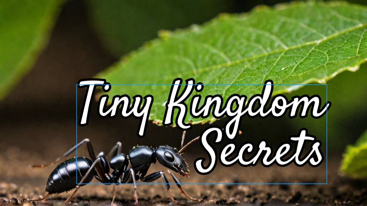 The World of Black Garden Ants: Secrets of Their Tiny Kingdom